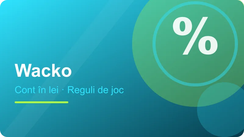 Wacko – Joc responsabil Joc responsabil – ilustrație pentru secțiunea Wacko